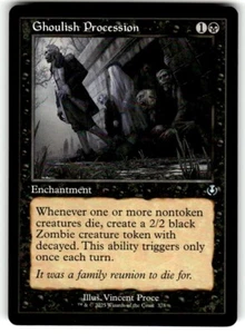 Ghoulish Procession (Retro Frame) Innistrad Remastered NM MTG MAGIC - Picture 1 of 1