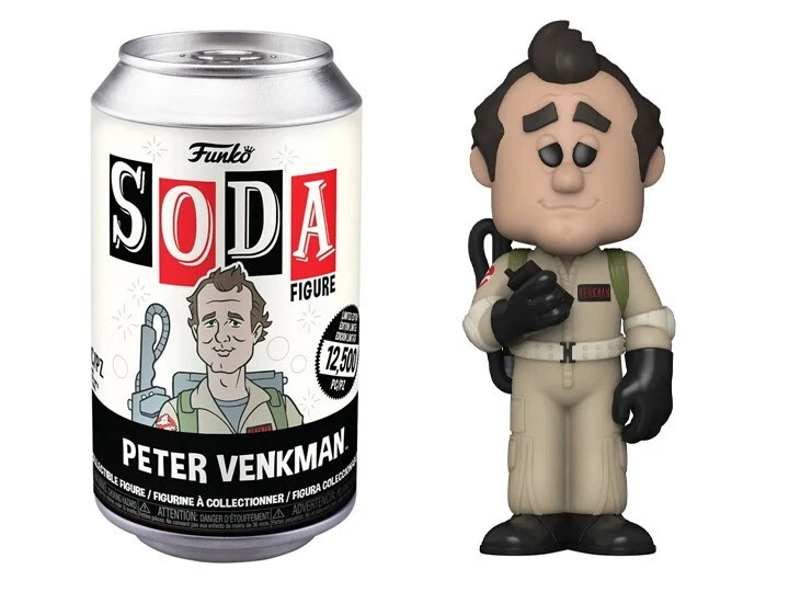 Boneco Funko Soda Ghostbusters Peter Venkman - Figura padrão - Imagem 1 de 1