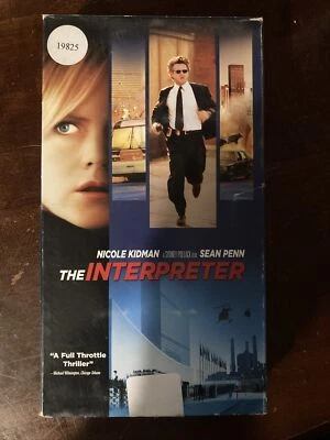 The Interpreter VHS Movie 2002 Nicole Kidman & Sean Penn Vintage - Image 1 of 3