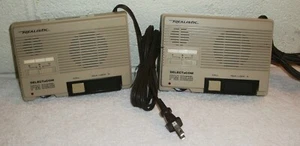 (2) REALISTIC 43-218 RADIO SHACK SELECTaCOM 3 CANALES INALÁMBRICO FM INTERCOM - Imagen 1 de 6