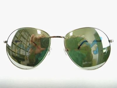 Sonnenbrille verspiegelt Spiegelglas XXLGläser getönt für breitere Köpfe Gr. L - Bild 1 von 4
