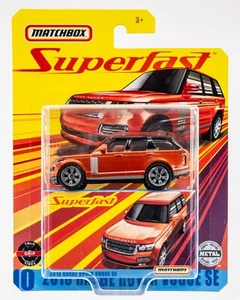 2020 Matchbox Superfast #10 '18 Range Rover Vogue SE MADAGASCAR ORANGE | FSC - Picture 1 of 1