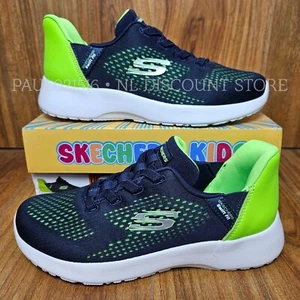 SKECHERS Boys' Hands-Free Swift Fit Sneaker Shoes Slip On Bungee Style - Picture 1 of 5