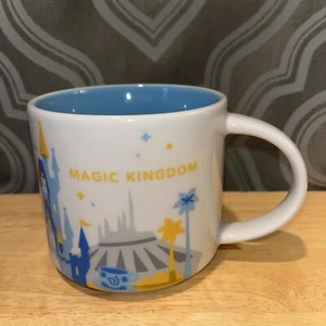 Starbucks DISNEY PARKS MAGIC KINGDOM You Are Here Collection 14oz Coffee Tea Mug - Picture 1 of 8