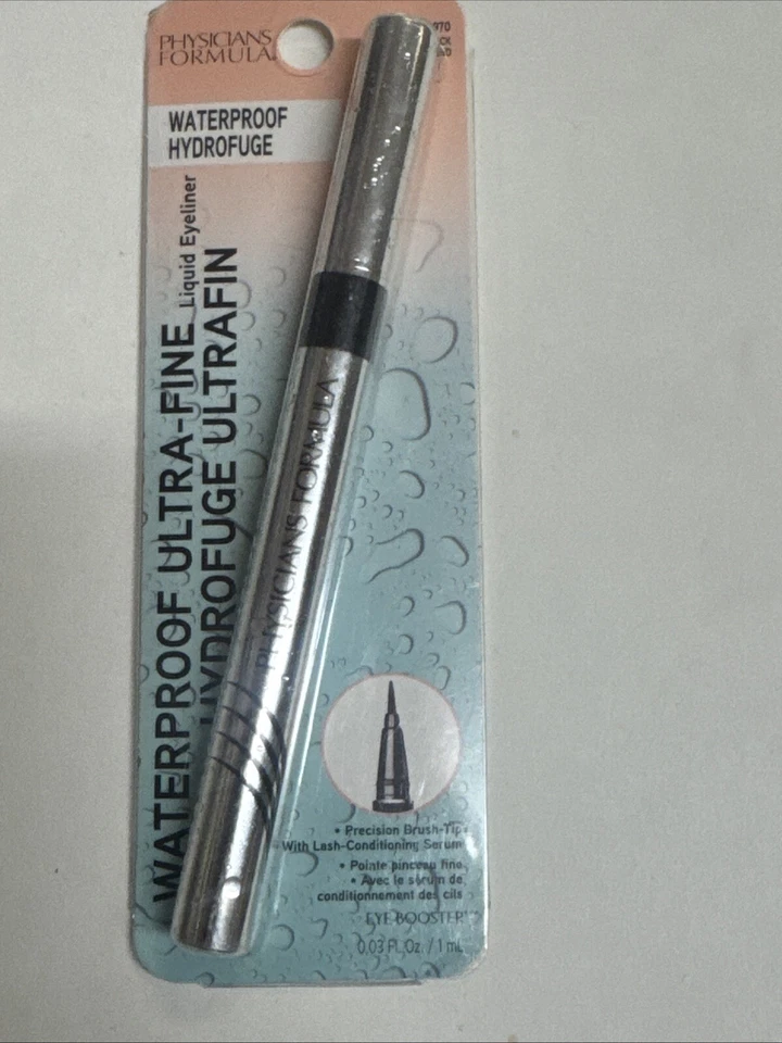 PHYSICIANS FORMULA Ultra-Fine Waterproof Gel Eyeliner Blackest Black PF10970 - Image 1 of 1