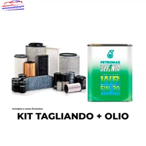 KIT TAGLIANDO 4 FILTRI+6 LT OLIO SELENIA 0W30 ALFA ROMEO GIULIA 2.2 DIESEL - Picture 1 of 3