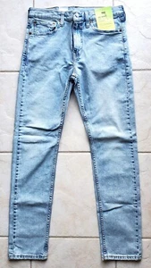 Brand New Levi's 510 32x32 Men's Modern Skinny Fit Light-Wash Premium Blue Jeans - Picture 1 of 14