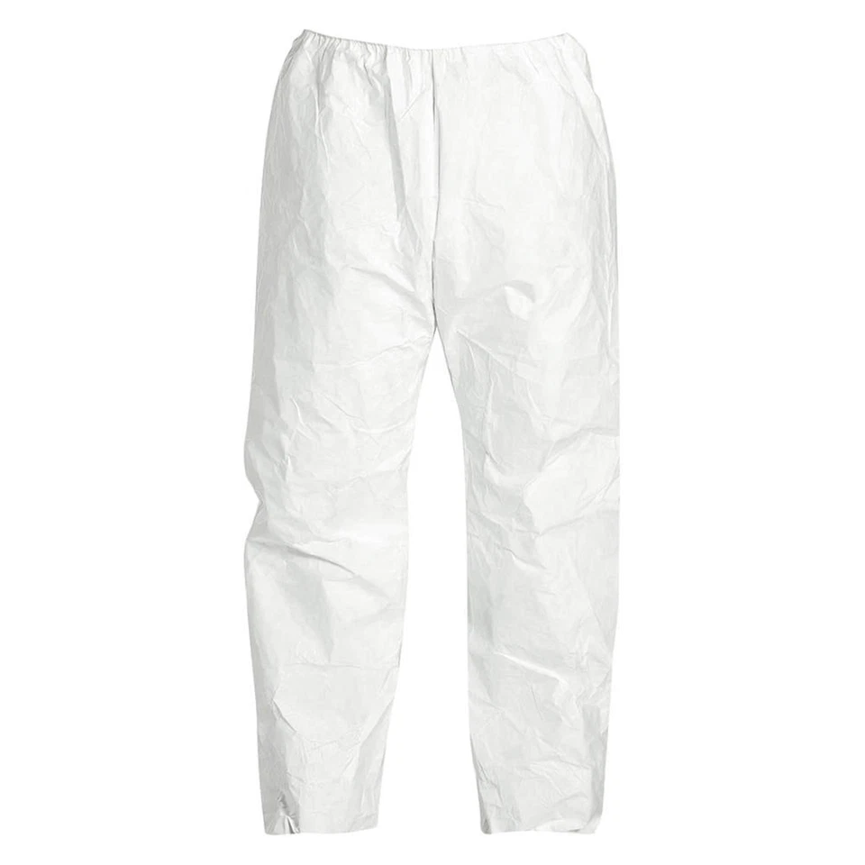 Pantalón protector desechable DuPont Tyvek 400 con cintura elástica blanco grande Foto 1 de 1