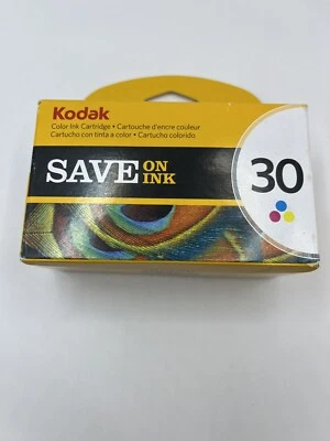 Kodak 30 OEM Tri-Color Ink Cartridge 275 Pages (102 2854) New In Original Box - Image 1 of 4