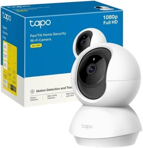 Tapo Cámara De Vigilancia Wifi Interior 360° 1080P C200C, Visión Nocturna, Notif - Imagen 1 de 12