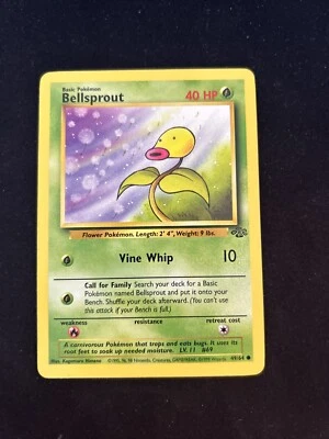 Bellsprout 49/64 Pokemon Card Jungle Set AW - Image 1 of 4