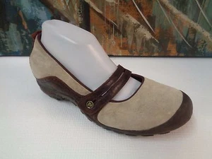 Merrell Wildleder Mary Janes braun & taupe Größe 9,5 - Bild 1 von 9