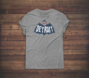 Detroit Bat Paws Unisex Shirt - Picture 1 of 9