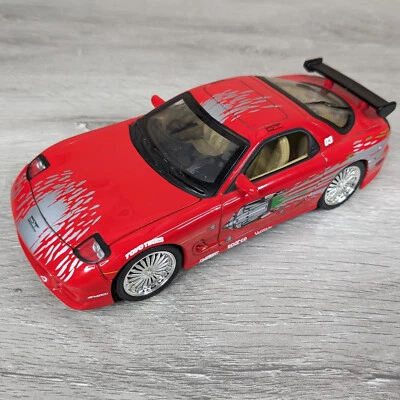 Racing Champions 1:24 Fast And Furious 1993 Mazda RX-7 - Used, Minimal Wear - Image 1 of 4