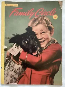 **FAMILY CIRCLE MAGAZINE** December Issue - 1946 - Volume 29 - NO. 11 - Picture 1 of 5