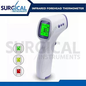 Infrared Forehead Thermometer No-Touch Adult Temperature Fever LCD Digital Temp - Picture 1 of 8
