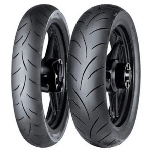 110 70 17-54H 130/70-17 62H COPPIA GOMME MITAS MC50 PER MOTO 110 70 17 130 70 17 - Foto 1 di 3