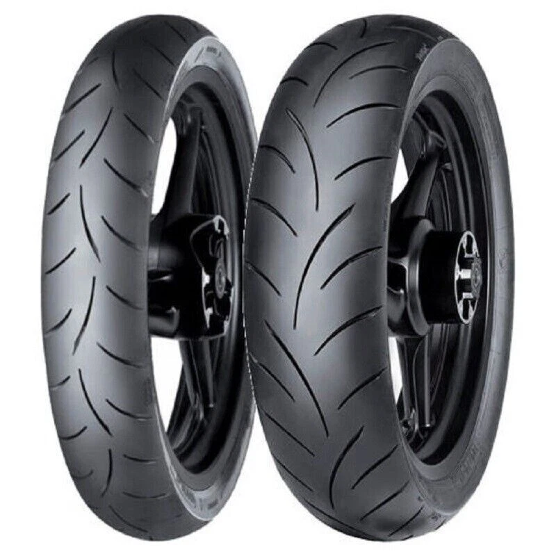 100/80-17-52H 130/70-17-62H COPPIA GOMME MITAS MC50 PER MOTO APRILIA RS 125 - Immagine 1 di 2