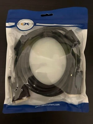Cable Matters 10 Ft DVI-D Dual Link Cable - Image 1 of 2