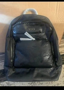 TUMI International Black Camouflage 15" Laptop Backpack-Trolley Pass Sleeve, NWT - Picture 1 of 6