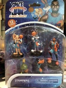 Space Jam A New Legacy. Stampers Serie 1. 5 Figures. New! - Picture 1 of 2
