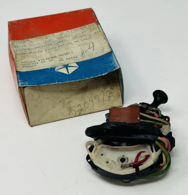 Nuevo de Lote Antiguo Mopar 5209972 1978 1979 1980 Dodge Omni Plymouth Horizon Interruptor de Señal de Giro Foto 1 de 4