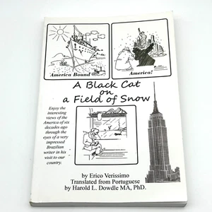 RARE A Black Cat on a Field of Snow by Erico Verissimo Paperback Travel Memoir - Picture 1 of 4