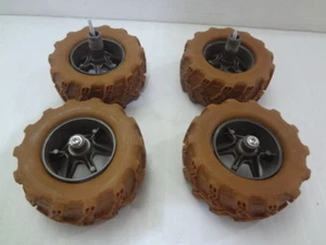 New Bright Jeep Rubicon Rock Crawler Tires set of 4 Front and Back - Picture 1 of 3