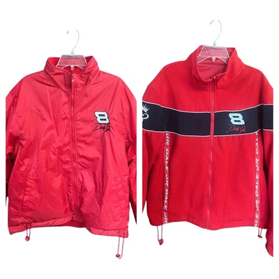 Dale Earnhardt Jr | Winner's Cricle | Chaqueta Bomber | Talla XL reversible Foto 1 de 4