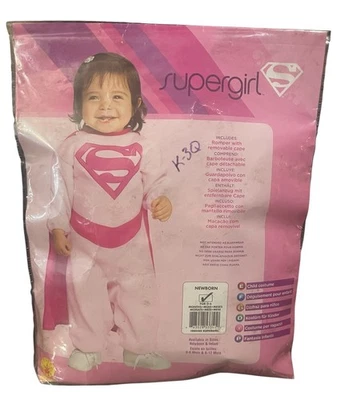 Disfraz de Supergirl DC para bebé pequeño rubíes talla 0 a 6 meses Foto 1 de 4