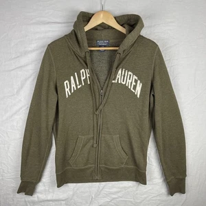 Polo Jeans Company Ralph Lauren Hoodie Herren Large grün Full Zip Sweatshirt - Bild 1 von 9
