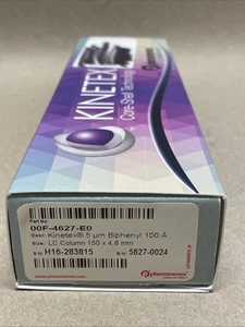 Phenomenex Kinetex 5 µm Biphenyl 100Å 150 x 4.6 mm HPLC LC Column 00F-4627-E0 - Picture 1 of 7