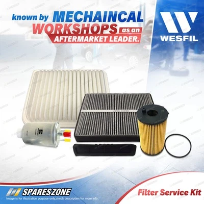 Wesfil Filter Service Kit for Ford Territory SZ SZII 2.7L 2011-2016 - image 1 of 2