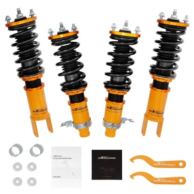 Coilover Suspension Kit For Honda Civic 88-91 / Acura Integra 94-01 Adj. Height - Image 1 of 4