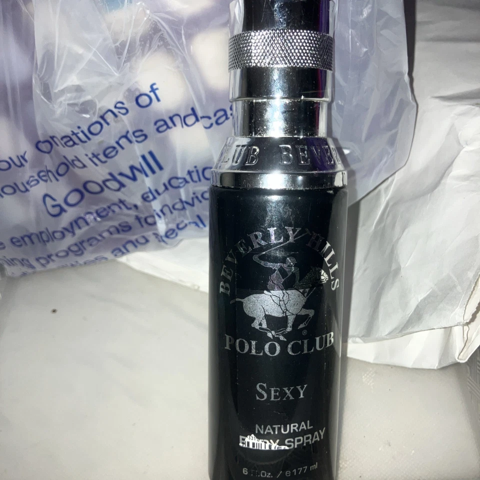 SEXY ❤️ POLO CLUB ❤️ CUERPO DE HOMBRE COLONIA PERFUMADA EDT BEVERLY HILLS 0,5 oz Foto 1 de 2