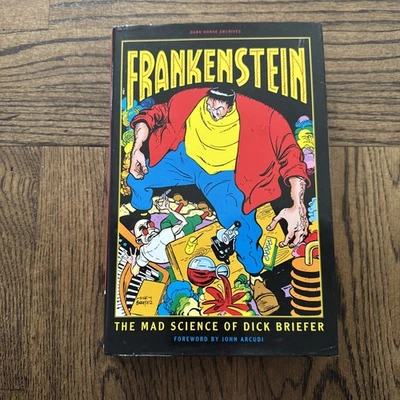 Libro de alta calidad Frankenstein Mad Science of Dick Briefer (Dark Horse Comics mayo 2015) Foto 1 de 4