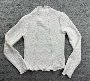 Art Class Girl's Size Small (6-7) Long Sleeve Textured Mock Turtleneck T-Shirt - Picture 1 of 7