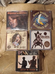 P!nk- Nate Ruess- Just Give Me A Reason Single Lot 5 CD Gwen- Beyonce - Picture 1 of 3