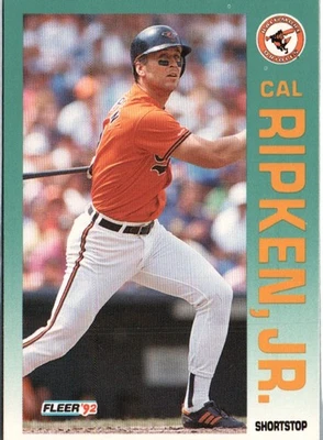 1992 Fleer #26 Cal Ripken, Jr. - Image 1 of 2