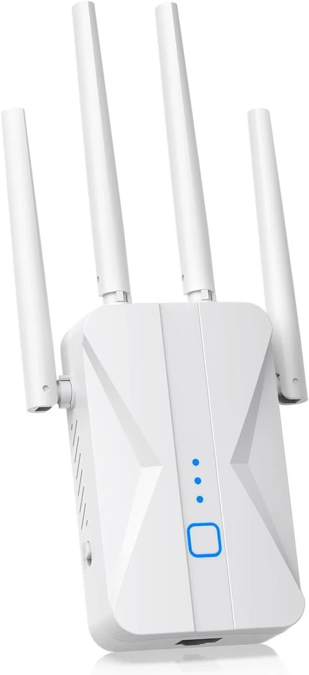 WiFi Extender Signal Booster, 2025 WiFi Extender AC1200Mbps Dual Band (5.8GHz/2. - Image 1 of 1