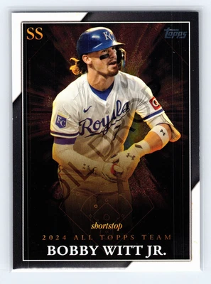 2025 Topps Series 1 - 2024 All-Topps Team Bobby Witt Jr. #ATT-11 - Image 1 of 2