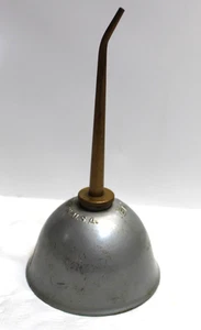 Vintage Adler Daumenpumpe Öler Ölkanne 8,25" mit Ausgießer TOP Zustand - Bild 1 von 4