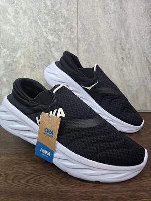 Zapatos para mujer Hoka One One Ora Recovery 2 talla 11 negros blancos cómodos  Foto 1 de 4