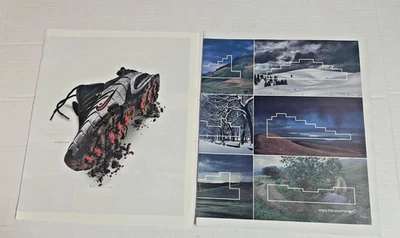 NIKE AIR CRESTED BUTTE Enjoy the Weather Magazine Ad 2 page advertisement 2001 - Image 1 of 4