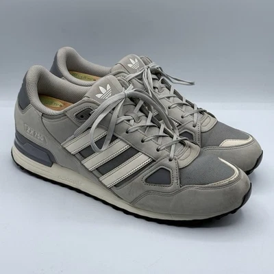 Adidas Originals ZX750 Gray & White Men's Size 13 Athletic Shoes - Image 1 of 4