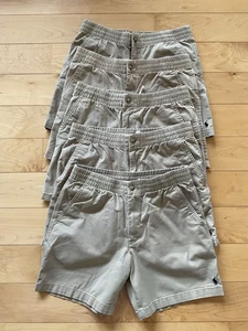 Polo Ralph Lauren Boys Khaki Shorts Size 16 (5 Pairs) - Picture 1 of 3