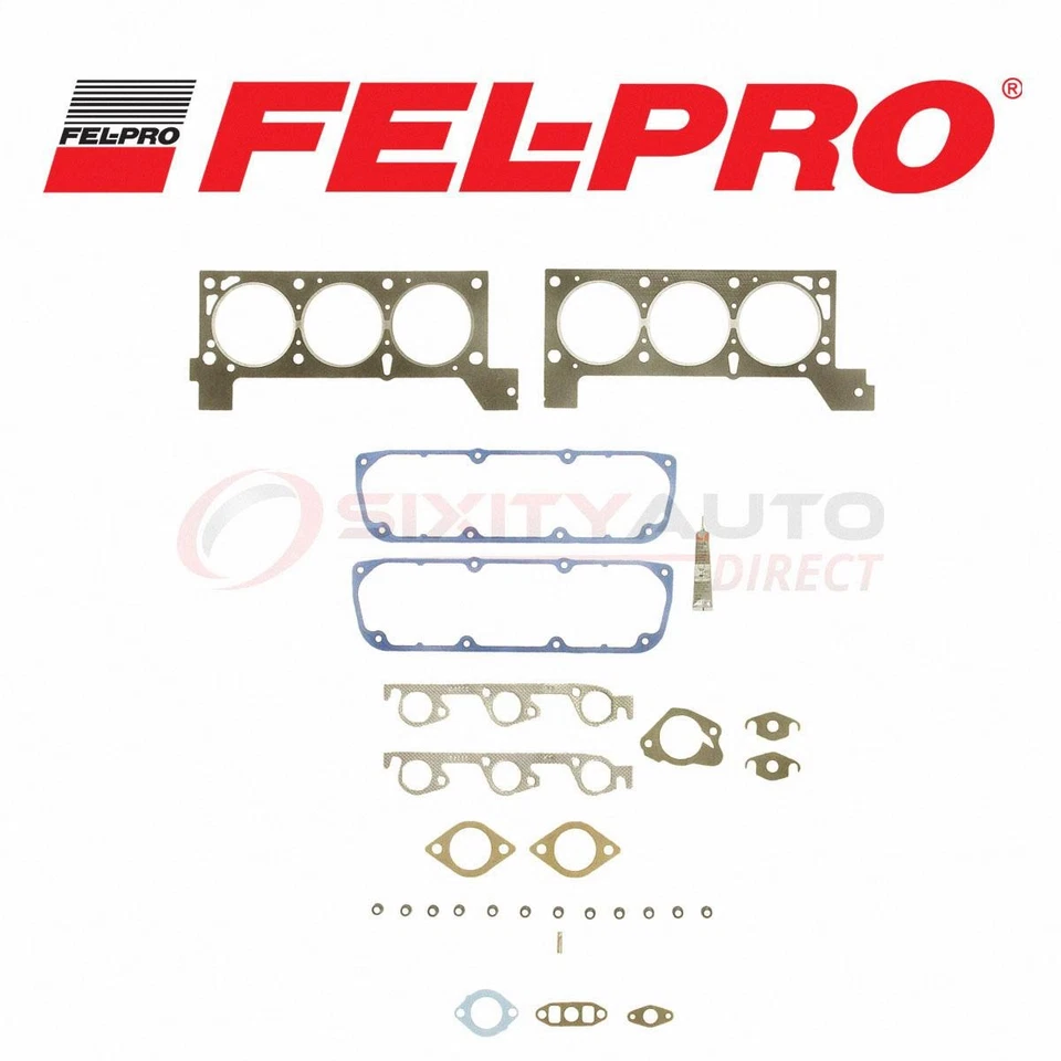 Fel-Pro Cylinder Head Gasket Set for 1996-1999 Dodge Caravan 3.8L V6 - zp - Imagem 1 de 4