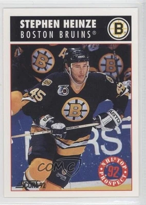 1992-93 Score Steve Heinze #476 - Image 1 of 2