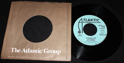 Ray Charles-Christmas Time-Both Sides-Atlantic 3549-Vintage 1978 DJ 45-Slv-NM!! - Image 1 of 2