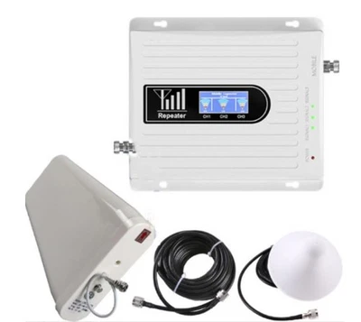 Handy Signalverstärker Tri-Band 2G/3G/4G LTE Booster Repeater Intelligentes Kit - Bild 1 von 4